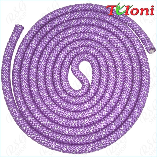 Competition Rope Tuloni 3,1 m 165 gr. mod. Lurex col. Lilac Art.T1129
