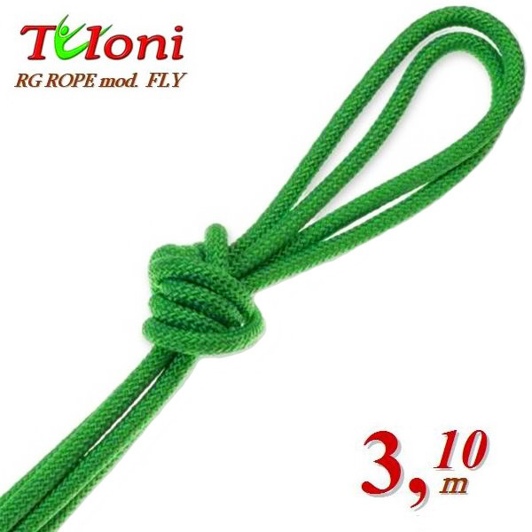 Wettkampfseil Tuloni for Senior 3,1 m 170 Gr. mod. Fly Green Art. T0195