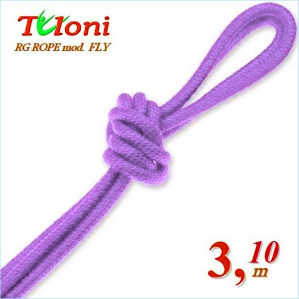 Competition Rope Tuloni for Senior 3,1 m 170 gr. mod. Fly Lilac T1144