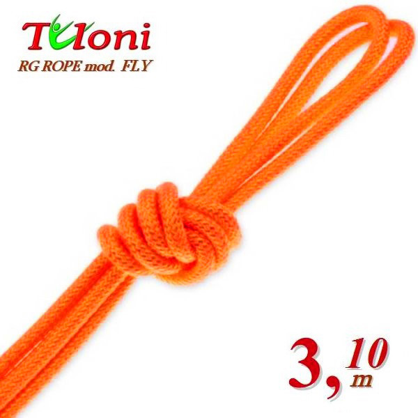 Wettkampfseil Tuloni mod. Fly 3,1 m 170 gr. for Senior Neon Orange Art.T1095