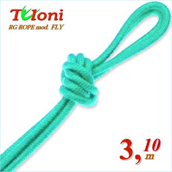Competition Rope Tuloni for Senior 3,1 m 170 gr. mod. Fly Aquamarine T1143