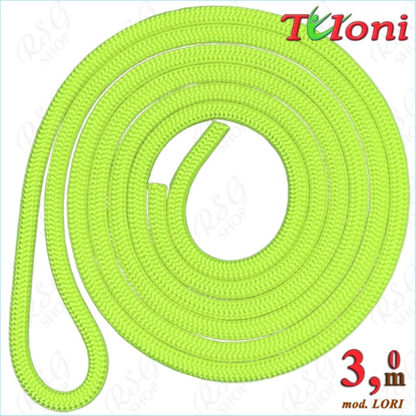 Wettkampfseil Tuloni 3m mod. Lori col. Lime Green Art. T1104