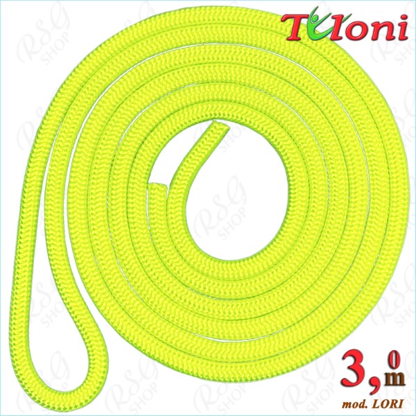 Wettkampfseil Tuloni 3m mod. Lori col. Neon Lemon Art. T1111