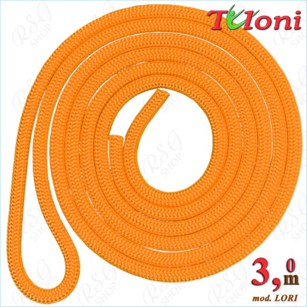 Competition Rope Tuloni 3m mod. Lori col. Orange Art. T1105