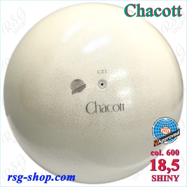 Ball Chacott Shiny 18,5cm FIG col. 600 White Art. 01948600