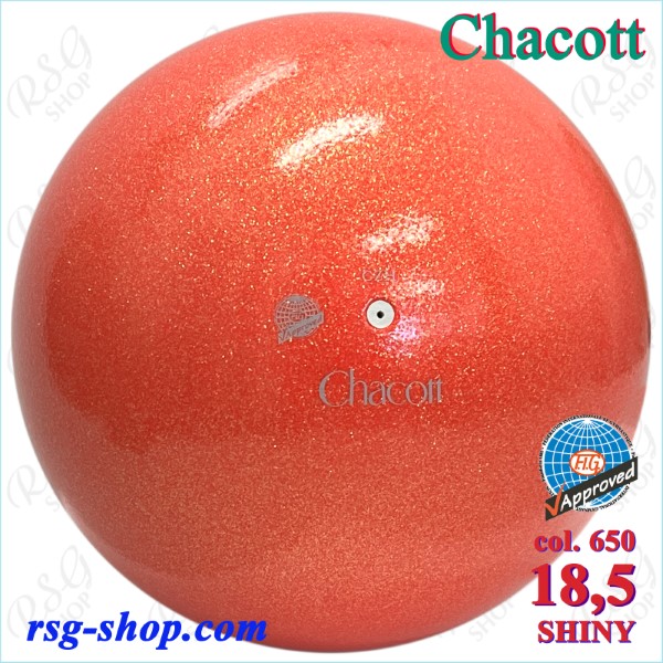 Ball Chacott Shiny 18,5cm FIG col. 650 Coral Art. 01948650