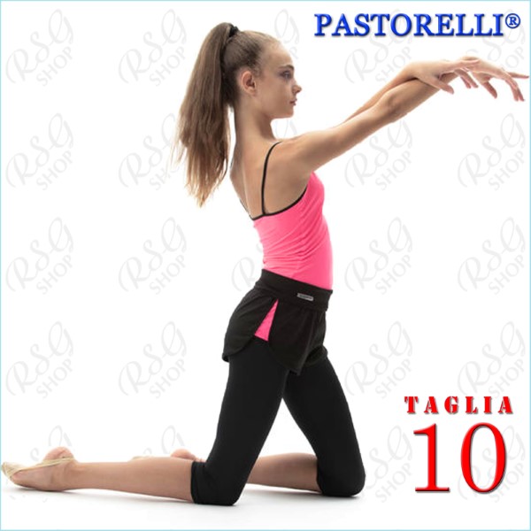 Kurzhose Pastorelli mit Einsätzen Gr. 10 col. Black-Pink Fluo Art. 04274