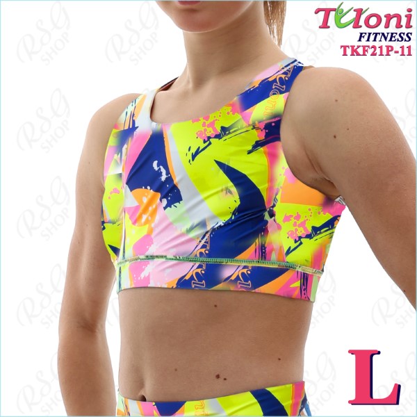 ТОП-борцовка Tuloni Fitness des. Versace s. L col. PPxFUxY TKF21P-11-L