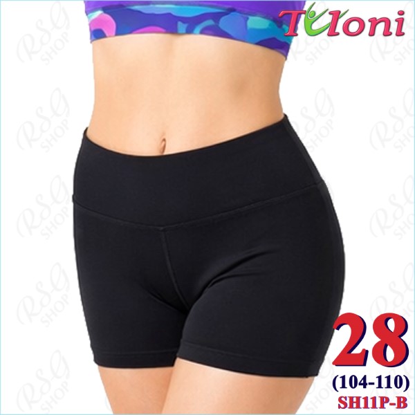 Kurzhose Tuloni mod. SH11 Gr. 28 (104-110) col. Black Art. SH11P-B28