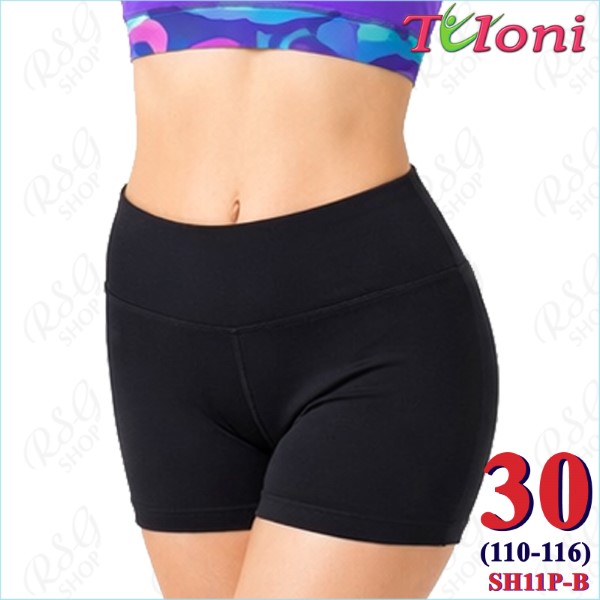 Kurzhose Tuloni mod. SH11 Gr. 30 (110-116) col. Black Art. SH11P-B30