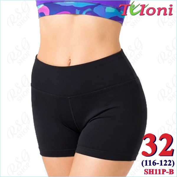 Kurzhose Tuloni mod. SH11 Gr. 32 (116-122) col. Black Art. SH11P-B32