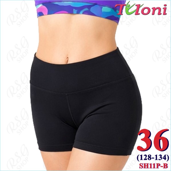 Kurzhose Tuloni mod. SH11 Gr. 36 (128-134) col. Black Art. SH11P-B36