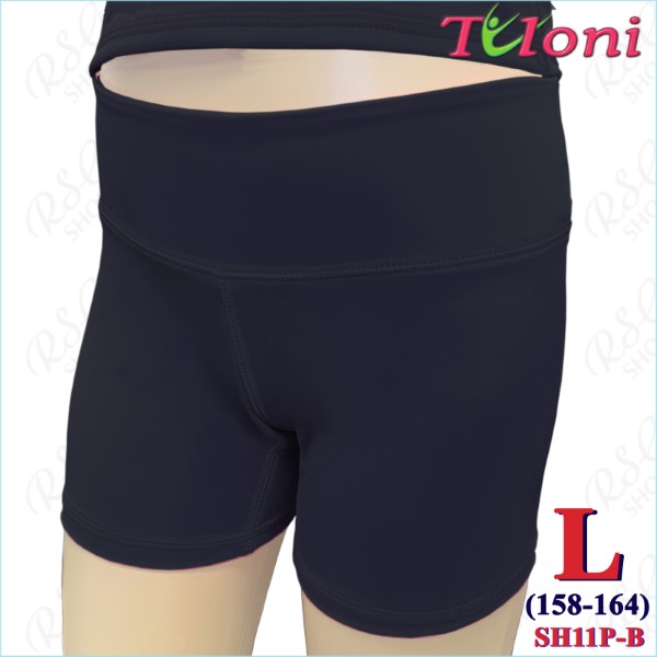 Kurzhose Tuloni mod. SH11 Gr. L (158-164) col. Black Art. SH11P-BL