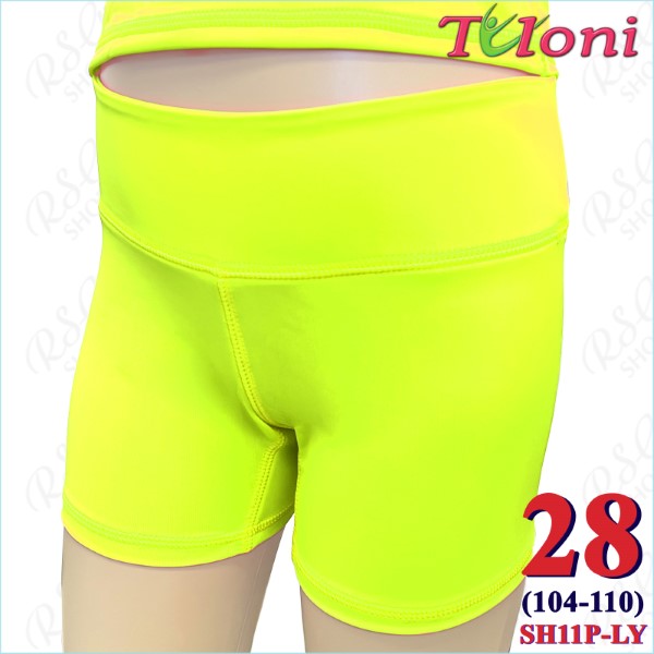 Kurzhose Tuloni mod. SH11 Gr. 28 (104-110) col. Lime SH11P-LY28