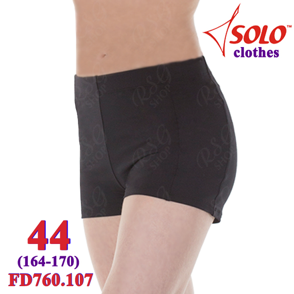 Kurzhose Solo s. 44 (164-170) Cotton Black FD760.107-44