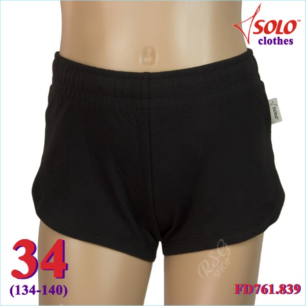 Kurzhose Solo s. 34 (134-140) col. Black FD761.839-34