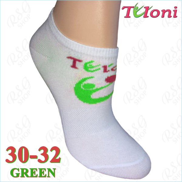 RSG Socken Tuloni Logo s. 2 (30-32) col. White-Green Art. T0973-G2