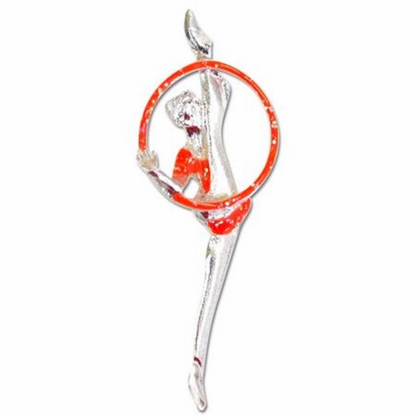 Pin Pastorelli Cerchio2 Orange Hoop Art. 00956