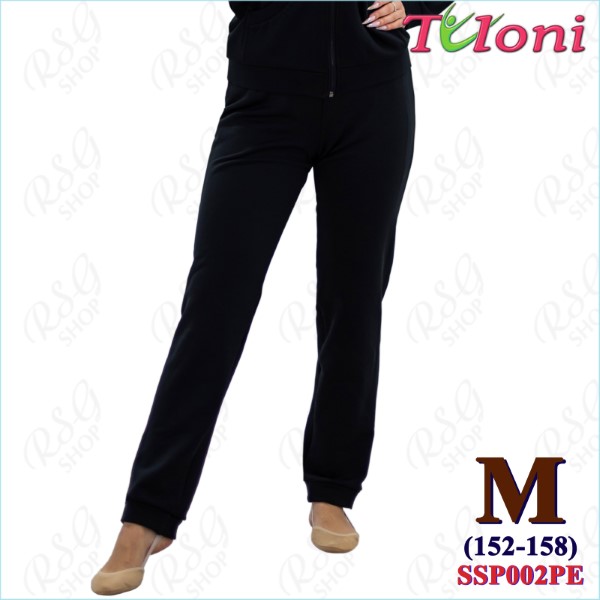 Sporthose Tuloni col. Black Gr. M (152-158) Art. SSP002PE-BM