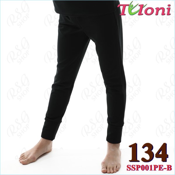 Sporthose Tuloni col. Black Gr. 134 Art. SSP001PE-B-134