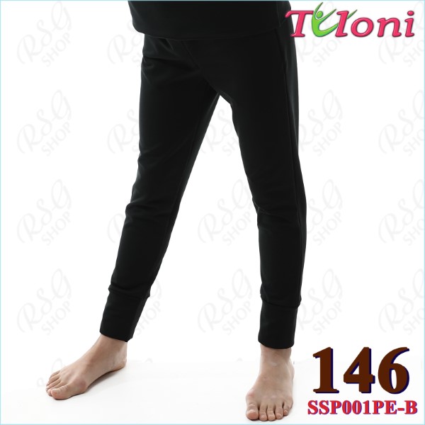 Sporthose Tuloni col. Black Gr. 146 Art. SSP001PE-B-146