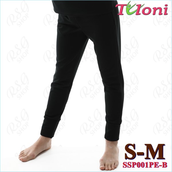 Sporthose Tuloni col. Black Gr. S-M Art. SSP001PE-BM