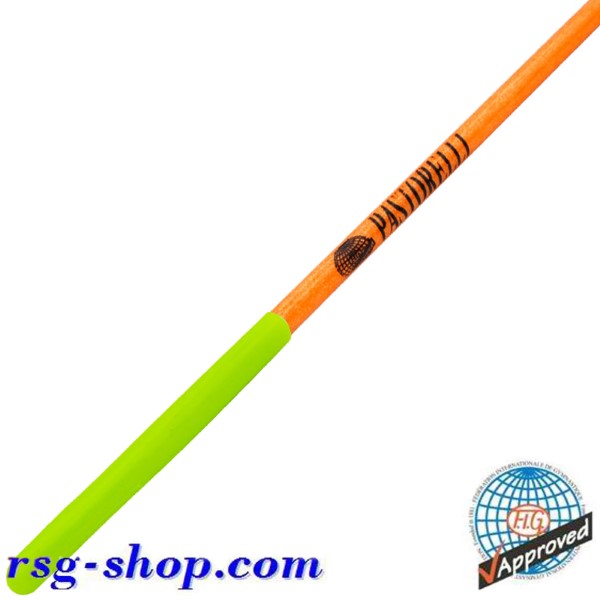 Stab 60cm Pastorelli Glitter Orange Grip Yellow FIG Art. 02052