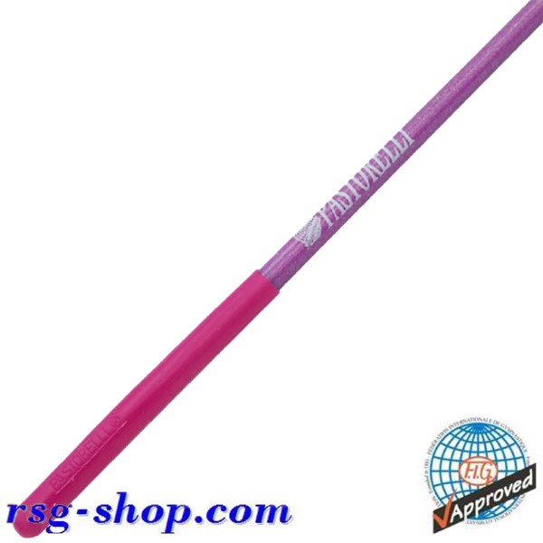 Stab 60cm Pastorelli Glitter Pink-Viola Grip Raspberry FIG 01972