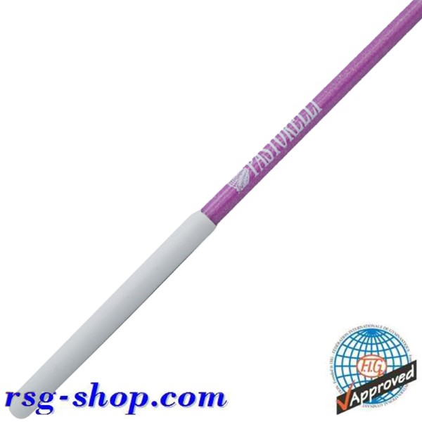 Stab 60cm Pastorelli Glitter Pink-Viola Grip White FIG 03296