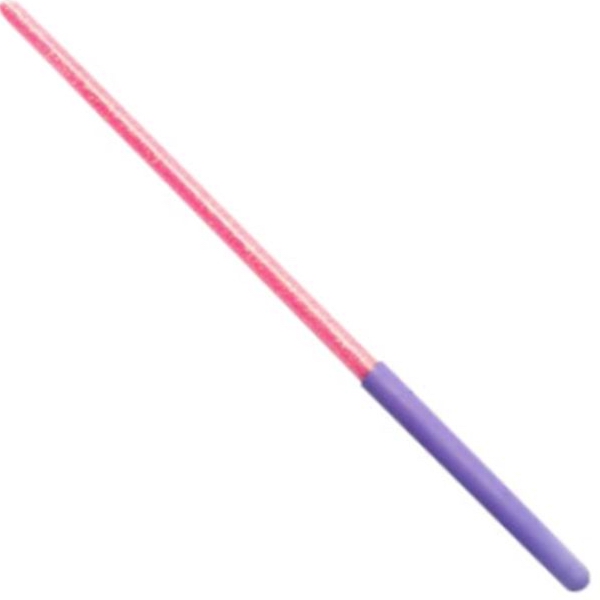 Stab 60cm Pastorelli col. Glitter Pink Grip Lila FIG 02301