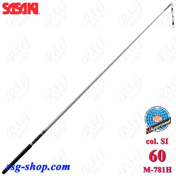 Stab Sasaki M-781H SI 60cm col. Silver Glitter FIG