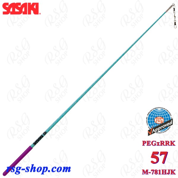 Stab Sasaki M-781HJK PEGxRRK 57cm col. PeppermintGreen FIG