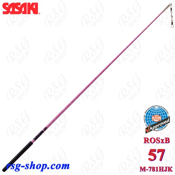Stab Sasaki M-781HJK ROSxB Hologram Short 57 cm col. Rose x Black FIG