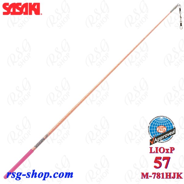 Stab Sasaki M-781HJK LIOxP 57 cm col. LightOrange x Pink FIG