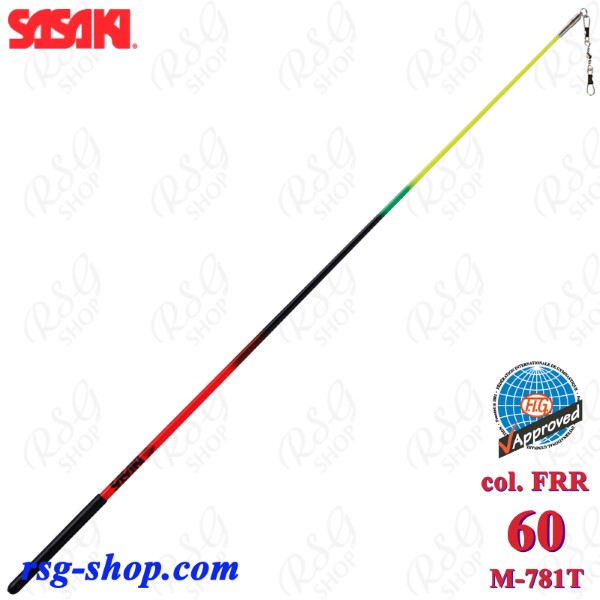 Палочка Sasaki M-781T FRR Tri-color 60cm FIG col. Fresh Red