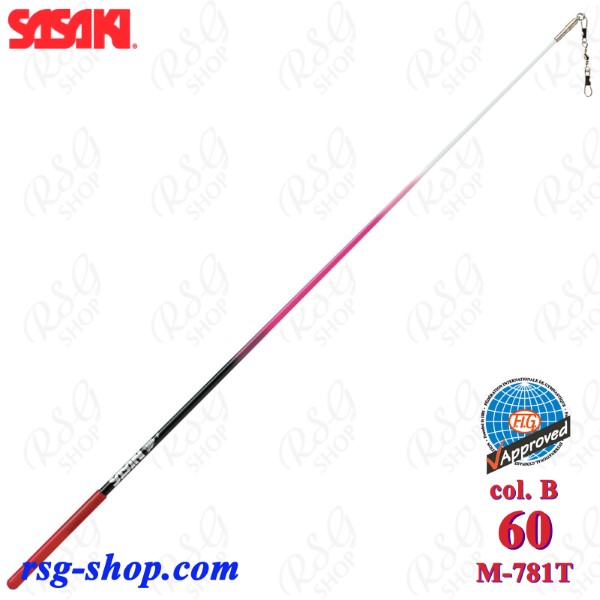 Stick Sasaki M-781T B Tri-color 60 cm FIG col. Black