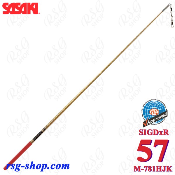 Stick Sasaki STRM-781HJK SIGDxR Hologram 57 cm SilverGold x Red FIG