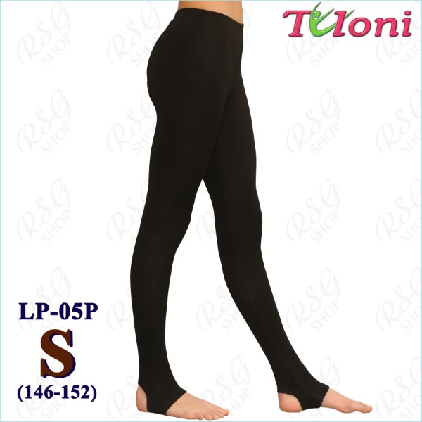 Leggings Tuloni LP-05 Gr. S (146-152) col. Black Art. LP05P-BS