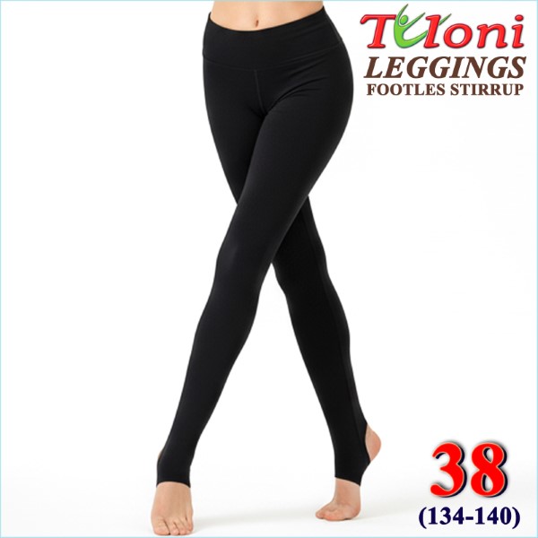Leggings Tuloni LP-08 Gr. 38 (134-140) col. Black LP08P-B38