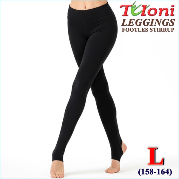 Leggings Tuloni LP-08 Gr. L (158-164) col. Black LP08P-BL