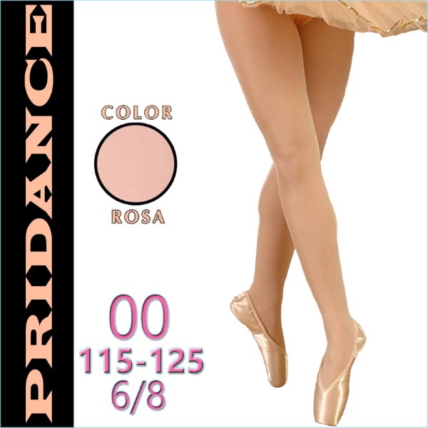 Strumpfhose Pridance col.  Rosa 40 DEN Gr. 00 (115-125) Art. 10001-P00