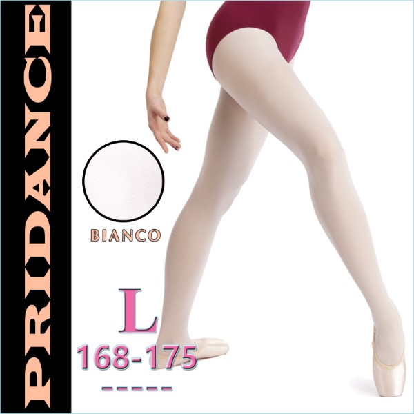 Strumpfhose Pridance col. Bianco 40 DEN Gr. L (168-175) Art. 513-WL