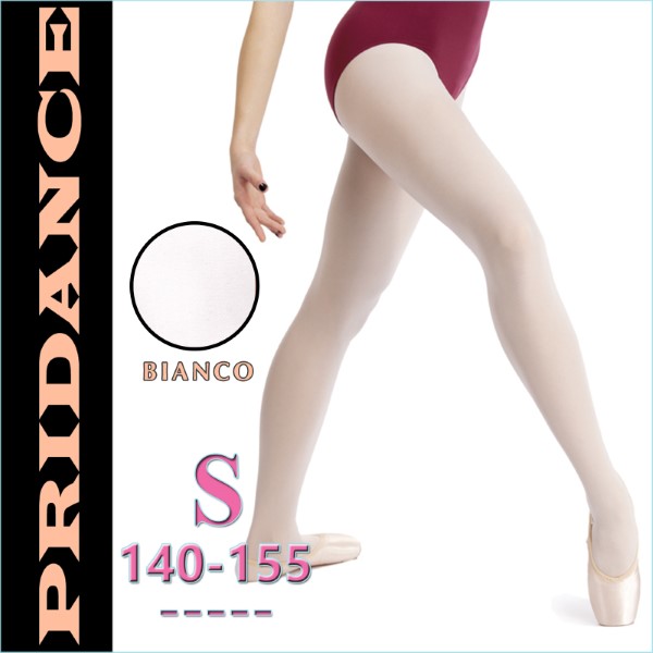 Strumpfhose Pridance col. Bianco 40 DEN Gr. S (140-155) Art. 513-WS