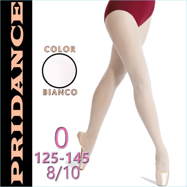 Strumpfhose Pridance col. Bianco 60 DEN Gr. 0 (125-145) Art. 514-W0