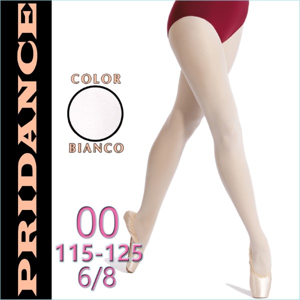 Strumpfhose Pridance col. Bianco 60 DEN Gr. 00 (115-125) Art. 514-W00 Strumpfhose Pridance col. Bianco 60 DEN Gr. 00 (115-125) Art. 514-W00