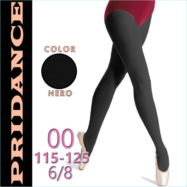 Strumpfhose Pridance col. Nero 60 DEN Gr. 00 (115-125) Art. 514-B00