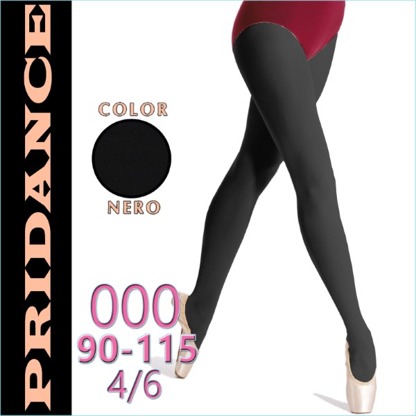 Strumpfhose Pridance col. Nero 60 DEN Gr. 000 (90-115) Art. 514-B000 Strumpfhose Pridance col. Nero 60 DEN Gr. 000 (90-115) Art. 514-B000