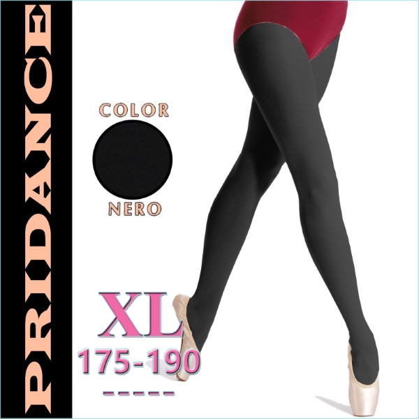 Ballet Tights Pridance col. Nero 60 DEN s. XL (175-190) Art. 514-BXL
