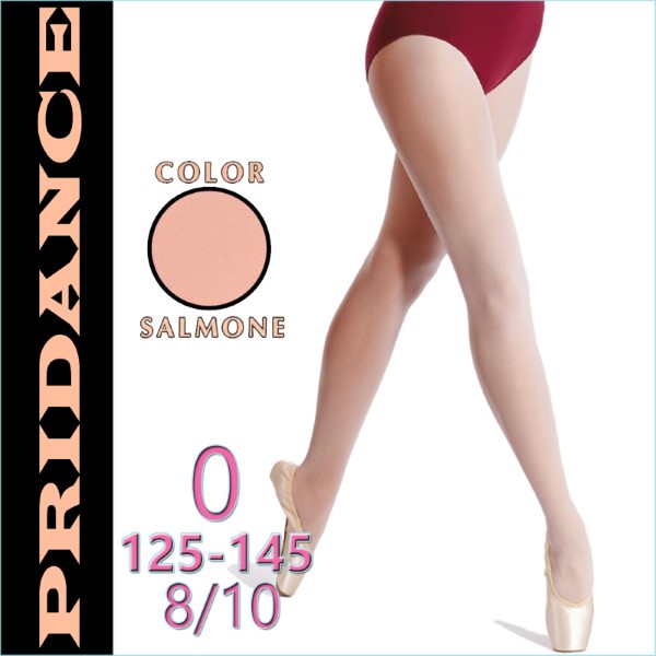 Strumpfhose Pridance col. Salmone 60 DEN Gr. 0 (125-145) Art. 514-S0