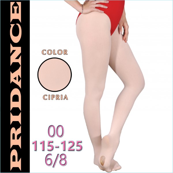 Ballet Tights Pridance col. Cipria 60 DEN s. 00 (115-125) Art. 514C-C00